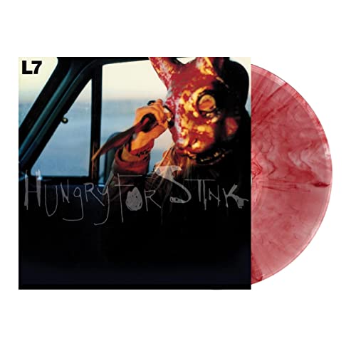 L7 - HUNGRY FOR STINK (CLEAR WITH RED STREAKS "BLOODSHOT" VINYL)