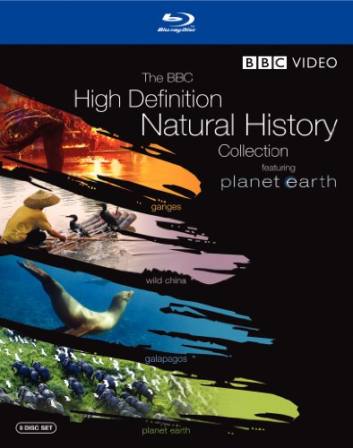 THE BBC HIGH-DEFINITION NATURAL HISTORY COLLECTION (PLANET EARTH / WILD CHINA / GALAPAGOS / GANGES) [BLU-RAY]