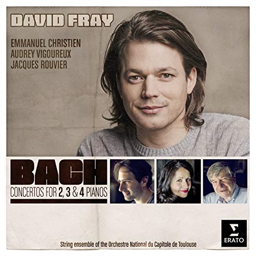 FRAY, DAVID - BACH: CONCERTOS FOR 2, 3, AND 4 PIANOS (CD)