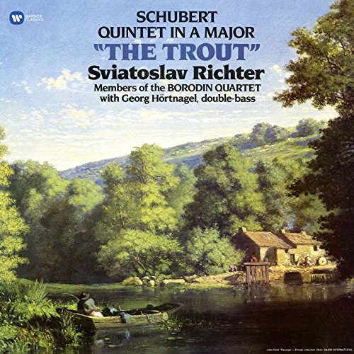 SCHUBERT / RICHTER / BORODIN QUARTETT - SCHUBERT: TROUT QUINTET (VINYL)