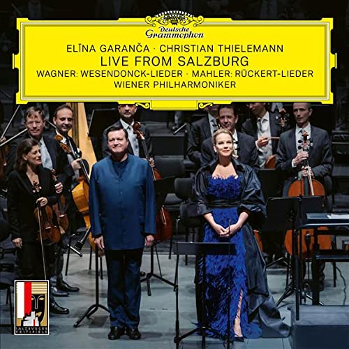 ELINA GARANCA, WIENER PHILHARMONIKER, CHRISTIAN THIELEMANN - WAGNER: WESENDONCK-LIEDER / MAHLER: RCKERT-LIEDER (LIVE FROM SALZBURG) (CD)