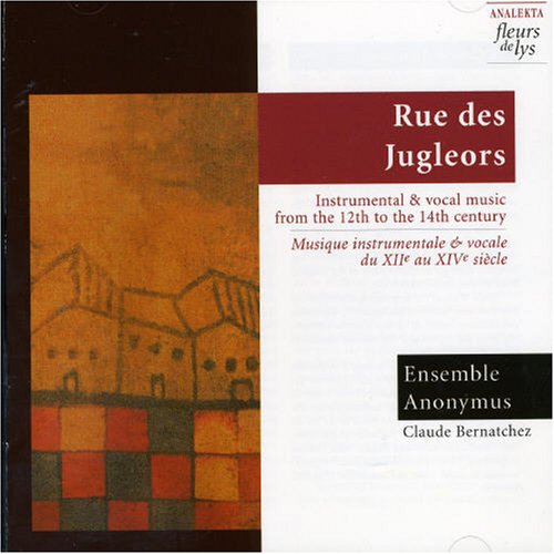 ENSEMBLE ANONYMUS - RUE DES JUNGLEORS / INSTRUMENTAL & VOCAL MUSIC (CD)