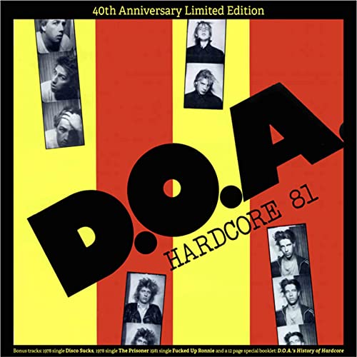 DOA - HARDCORE '81 (VINYL)