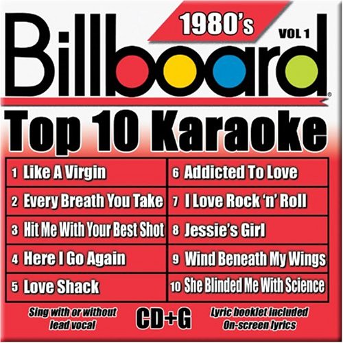 VARIOUS ARTISTS - BILLBOARD TOP 10 KARAOKE: 1980'S (CD)