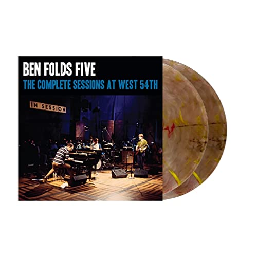 BEN FOLDS FIVE - THE COMPLETE SESSIONS AT WEST 54TH (TAN & BLACK "SCUFFED PARQUET" VINYL)