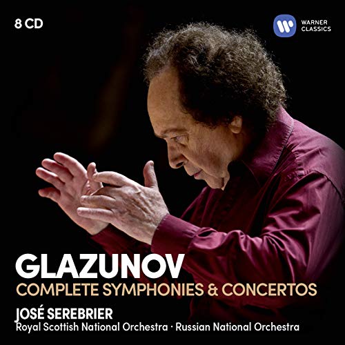 SEREBRIER, JOSE - GLAZUNOV: COMPLETE SYMPHONIES & CONCERTOS (8CD) (CD)