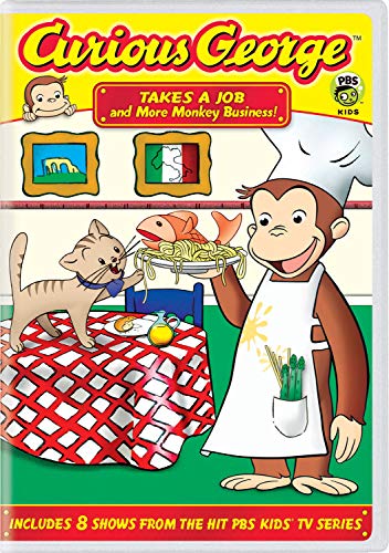 CURIOUS GEORGE (ANIMATED)  - DVD-CURIOUS GEORGE TAKES A JOB