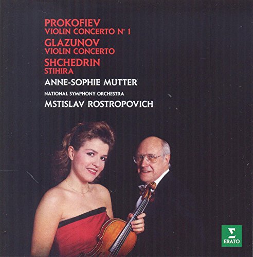 MUTTER - GLAZUNOV & PROKOFIEV: VIOLIN CONCERTOS (CD)