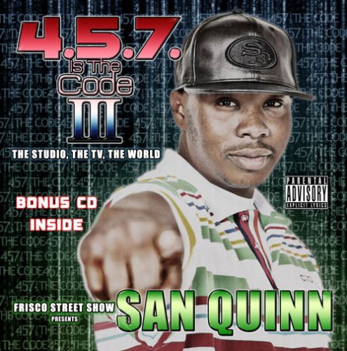 SAN QUINN - 457 IS THE CODE #3 (CD)