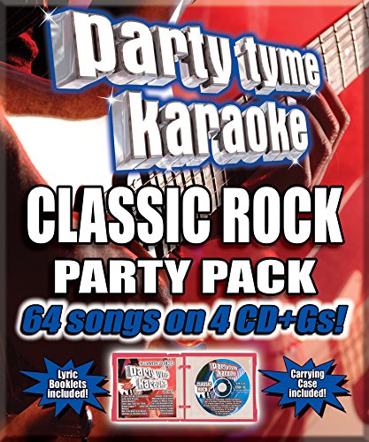 SYBERSOUND KARAOKE - CLASSIC ROCK PARTY PACK (4CD) (CD)