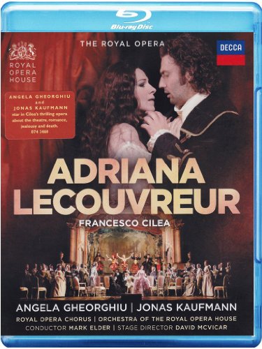 KAUFMANN / GHEORGHIU / ROYAL OPERA HOUSE / ELDER - ADRIANA LECOUVREUR [BLU-RAY]