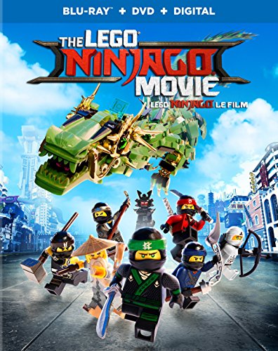 THE LEGO NINJAGO MOVIE (BLU-RAY + DVD + DIGITAL HD ULTRAVIOLET COMBO BIL