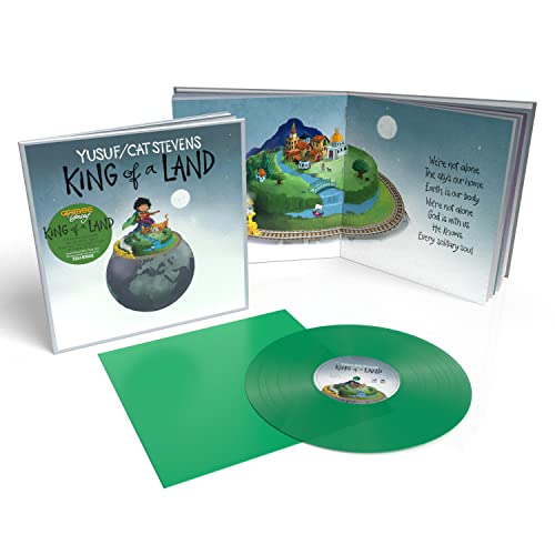 YUSUF / CAT STEVENS - KING OF A LAND (LIMITED EDITION GREEN VINYL + 36-PAGE BOOKLET)