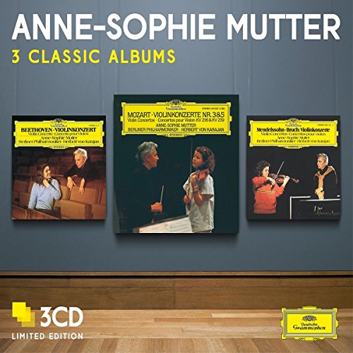 MUTTER, ANNE-SOPHIE - CONCERTOS BY BEETHOVEN / MENDELSSOHN, BRUCH, MOZART 3 & 5 (CD)