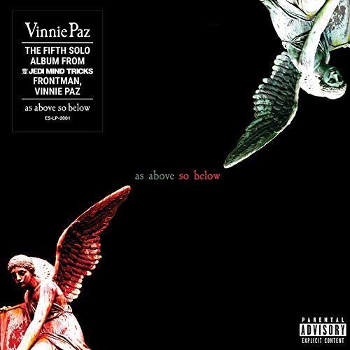 PAZ,VINNIE - AS ABOVE SO BELOW (RED SPLATTER VINYL/2LP)