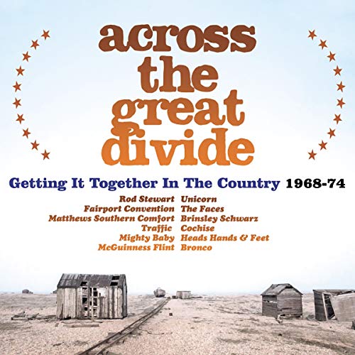 VARIOUS ARTISTS - ACROSS THE GREAT DIVIDE: GETTING IT TOGETHER IN THE COUNTRY 1968-74 (3CD CLAMSHELL BOXSET) (CD)