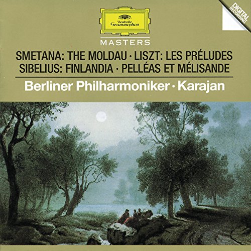 KARAJAN/BERLIN PHILHARMONIC ORCHESTRA - SMETANA: MOLDAU; SIBELIUS: (CD)