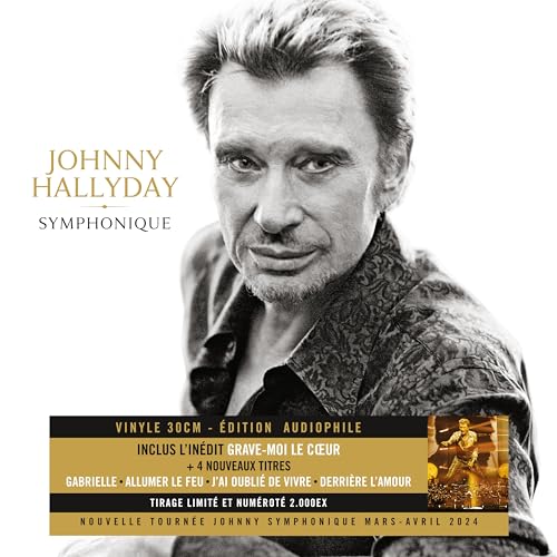 JOHNNY HALLYDAY - SYMPHONIQUE (VINYL)