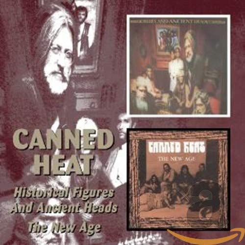 CANNED HEAT - HISTORICAL FIGURES & ANCIENT HEADS / THE NEW AGE (REMASTERED) (CD)