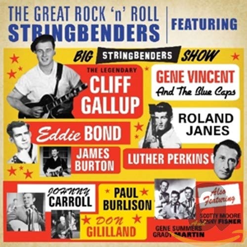 GALLUP,CLIFF & FRIENDS - GREAT ROCK N ROLL STRINGBENDERS (CD)