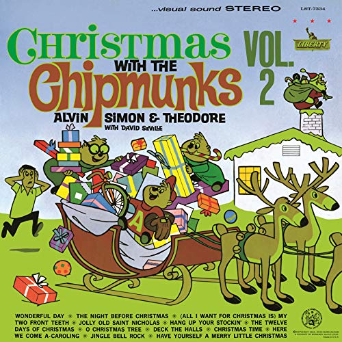ALVIN AND THE CHIPMUNKS - CHRISTMAS WITH THE CHIPMUNKS VOL. 2 (VINYL)
