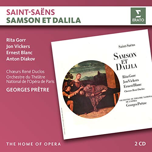 PRETRE / OPERA DE PARIS / GORR / VICKERS - SAINT-SANS: SAMSON ET DALILA (2CD) (CD)