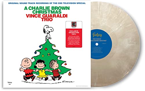 VINCE GUARALDI TRIO - CHARLIE BROWN CHRISTMAS (ORIGINAL SOUNDTRACK) - 'SNOWSTORM' COLORED VINYL