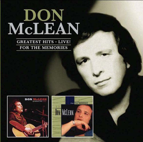 MCLEAN, DON - LIVE GREATEST HITS/FOR THE MEM (CD)