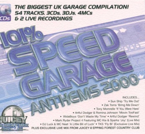 101% SPEED GARAGE ANTHEMS 2000 (CD)