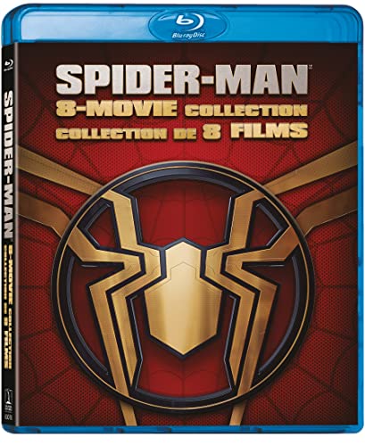 SPIDER-MAN: 8 MOVIE COLLECTION (SPIDER-MAN 1-3 / THE AMAZING SPIDER-MAN 1&2 /SPIDER-MAN: FAR FROM HOME / SPIDER-MAN: HOMECOMING / SPIDER-MAN: NO WAY HOME) - SET [BLU-RAY] (BILINGUAL)