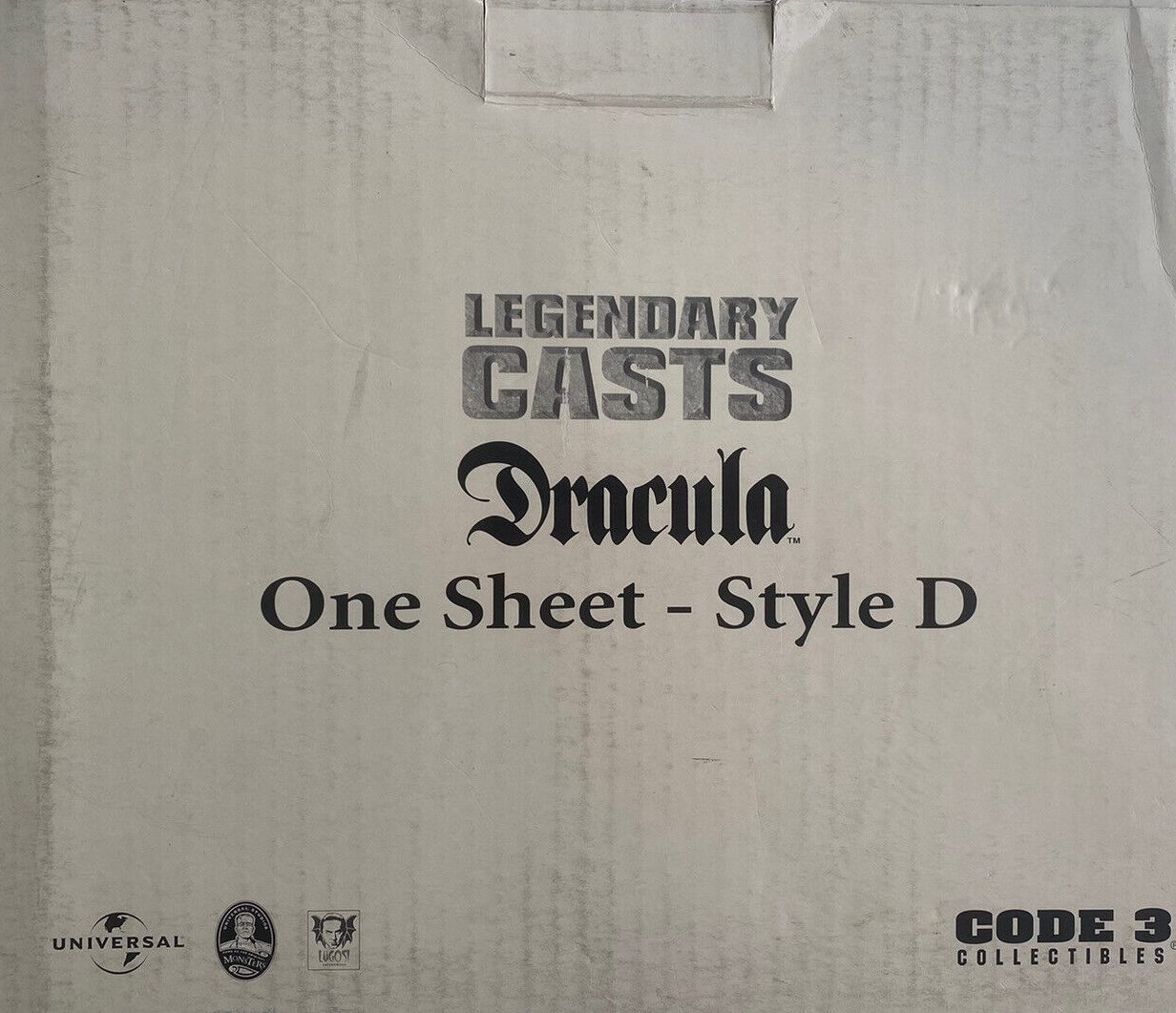 DRACULA: 3D POSTER (1418/5000) - LEGENDARY CASTS-STYLE D