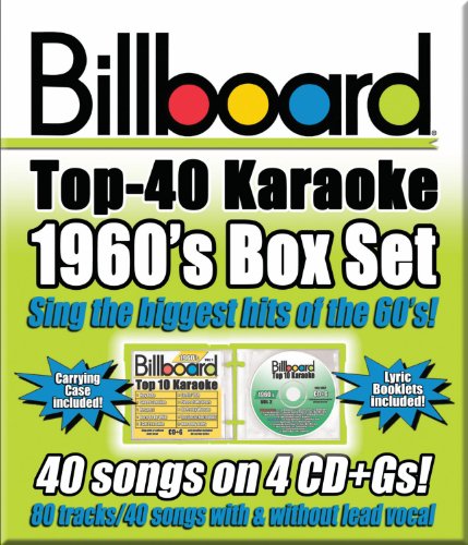 VARIOUS ARTISTS - BILLBOARD TOP 40 KARAOKE: 1960'S BOX SET (CD)