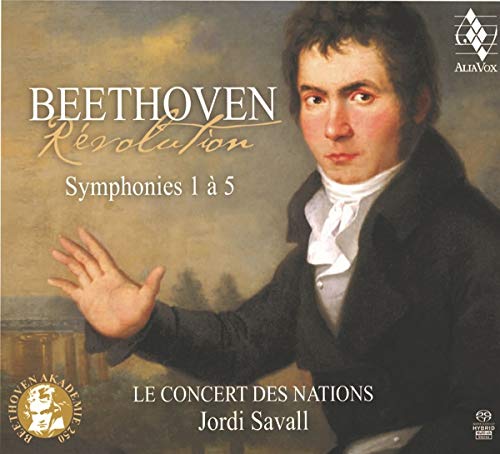 LE CONCERT DES NATIONS - REVOLUTION - BEETHOVEN: SYMPHONIES NOS. 1-5 (CD)