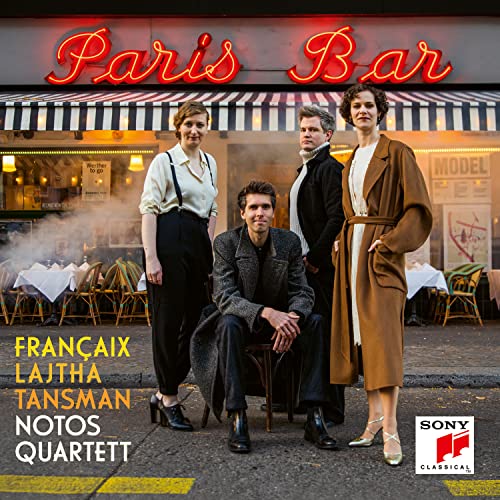 NOTOS QUARTETT - PARIS BAR - FRANCAIX TANSMAN LAJTHA (CD)