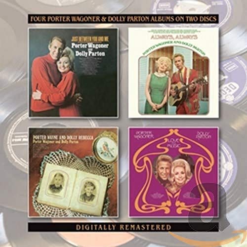 PORTER WAGONER & DOLLY PARTON - JUST BETWEEN YOU & ME / ALWAYS, ALWAYS / PORTER WAYNE & DOLL (CD)