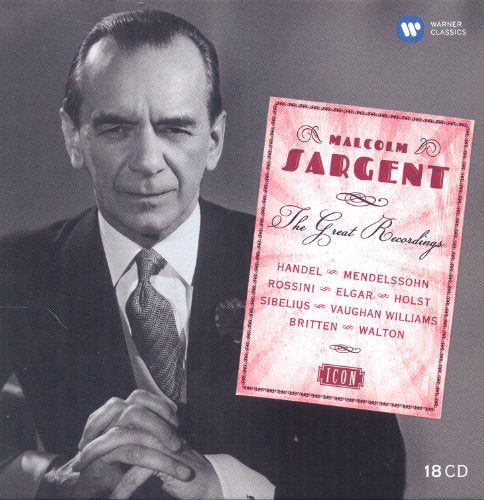 MALCOLM SARGENT - ICON - MALCOLM SARGENT: THE GREAT RECORDINGS (CD)