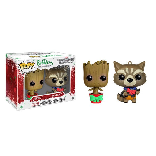 GUARDIANS OF THE GALAXY: GROOT/ROCKET - BOBBLERS-EXCLUSIVE