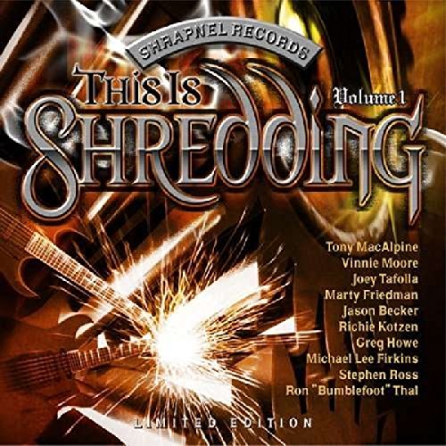 VARIOUS ARTISTS - THIS IS SHREDDING, VOL. 1 (CD)