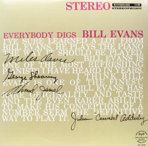 EVANS,BILL - EVERYBODY DIGS BILL EVANS (VINYL)