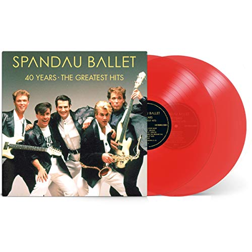 SPANDAU BALLET - 40 YEARS - THE GREATEST HITS (2 LP RUBY RED VINYL)