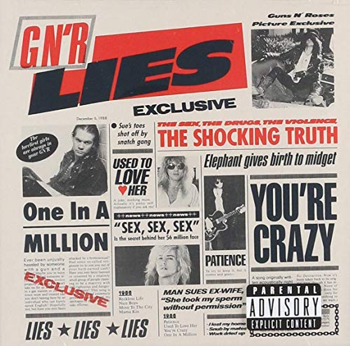 GUNS N ROSES - GN'R: LIES (CD)