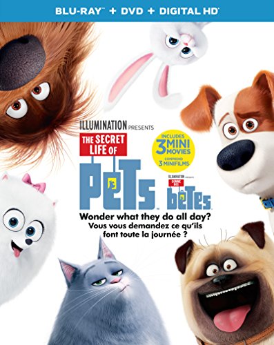 THE SECRET LIFE OF PETS [BLU-RAY + DVD + DIGITAL HD]