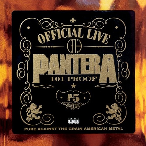 PANTERA - THE GREAT OFFICIAL LIVE: 101 PROOF (VINYL)