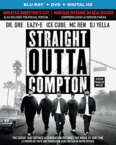 STRAIGHT OUTTA COMPTON (BLU-RAY + DVD + DIGITAL HD WITH ULTRAVIOLET) (BILINGUAL)