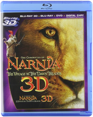 THE CHRONICLES OF NARNIA: THE VOYAGE OF THE DAWN TREADER 3D [BLU-RAY 3D + BLU-RAY + DVD + DIGITAL COPY]  (BILINGUAL)