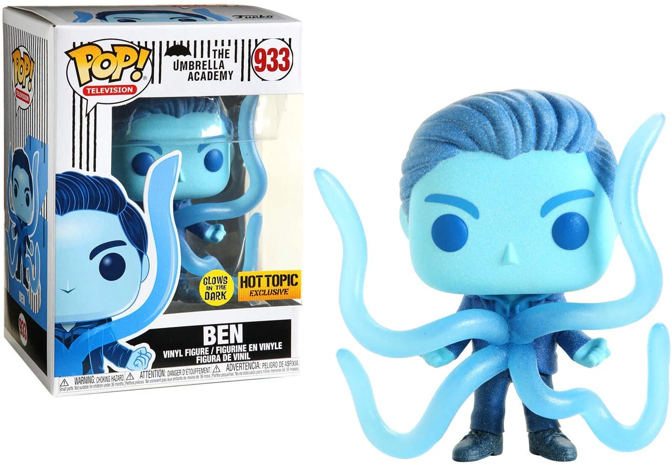 UMBRELLA ACADEMY: BEN #933 - FUNKO POP!-EXCLUSIVE-GITD