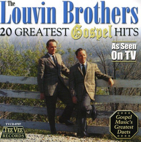 LOUVIN BROTHERS - 20 GREATEST GOSPEL HITS (CD)