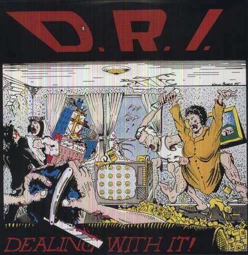 D.R.I. - DEALING WITH IT (THEIR SECOND ALBUM) (VINYL)