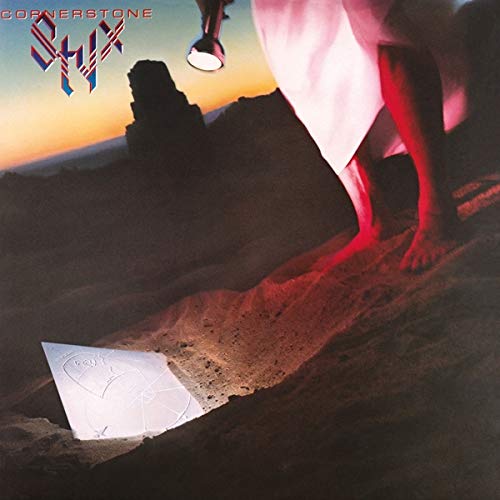 STYX - CORNERSTONE (RED TRANSLUCENT VINYL)