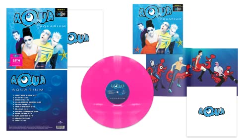 AQUA - AQUARIUM (25 YEARS) (PINK VINYL)